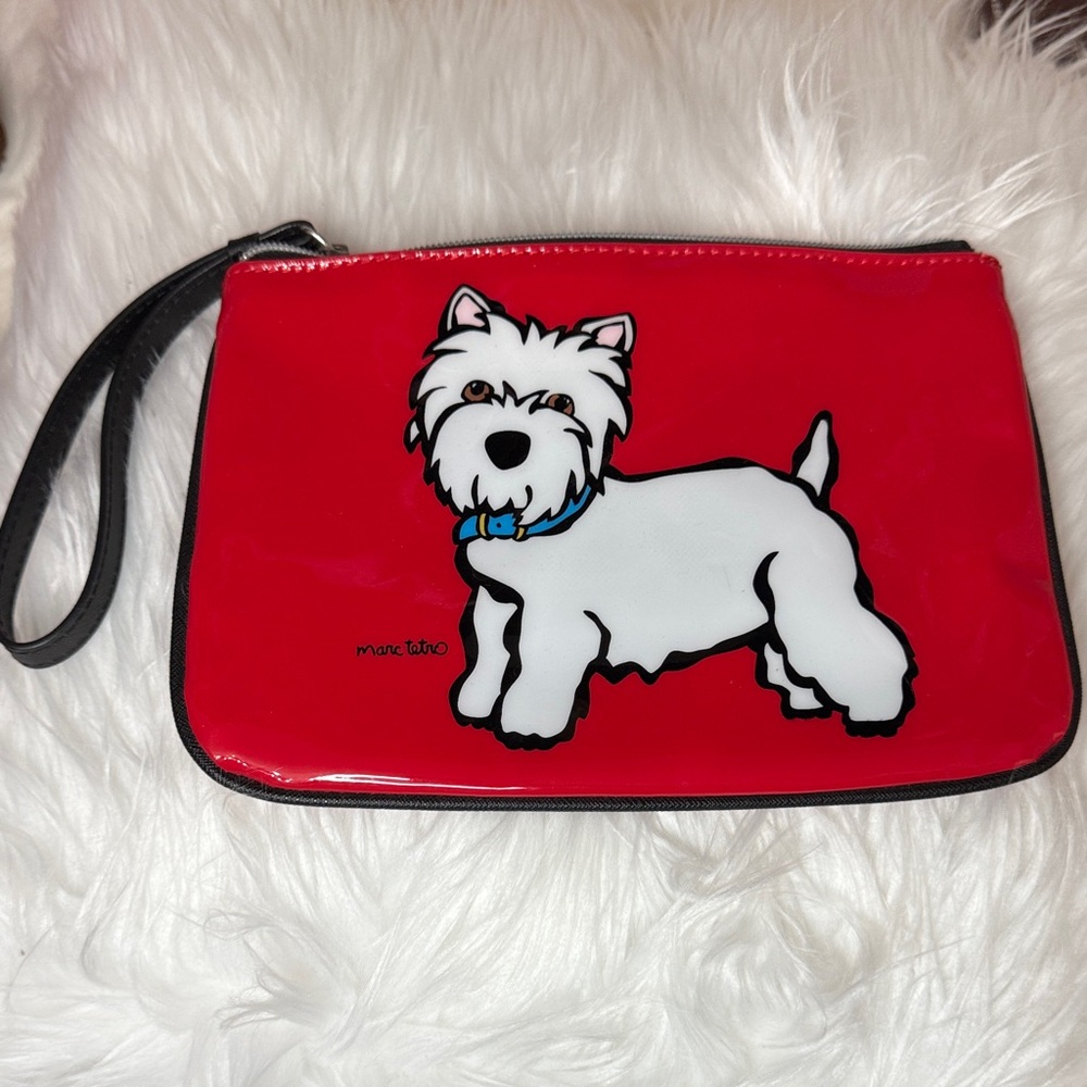 Marc Tetro Red Dog Wristlet